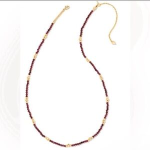 NWOT Kendra Scott britt  gold choker necklace